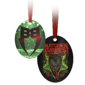 Ceramic Butcher Babies Krampus Ornament