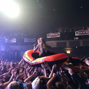 Inflatable Crowd Surfing Boat – Stage Used by BB (SIGNED)